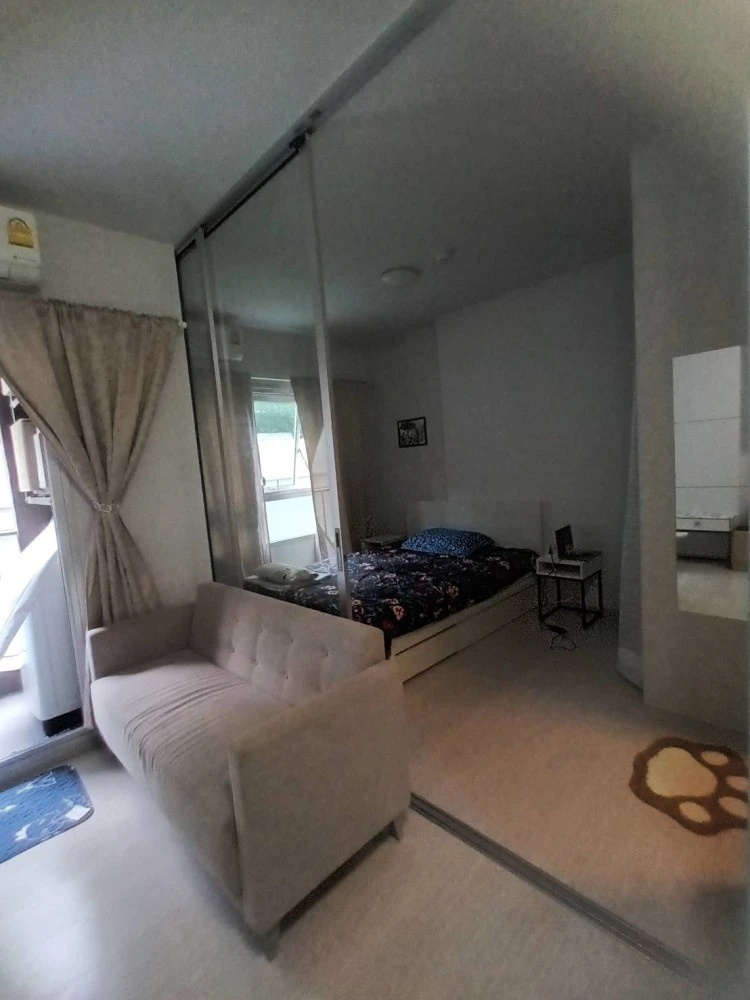 For rent!! Condo Chapter One Shine Bang Pho, 3rd floor, spacious room, beautifully decorated, ready to move in, hurry to move in!!