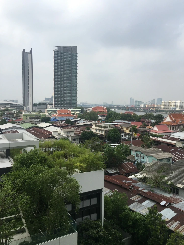 For rent!! Condo Chapter One Shine Bang Pho, 9th floor, Chao Phraya River view, fully furnished, just bring your bags and move in!!