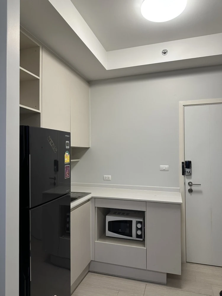 For rent!! Condo Chapter One Eco Ratchada-Huai Khwang, 19th floor, Building H, beautiful room, move in immediately, don't miss it!!