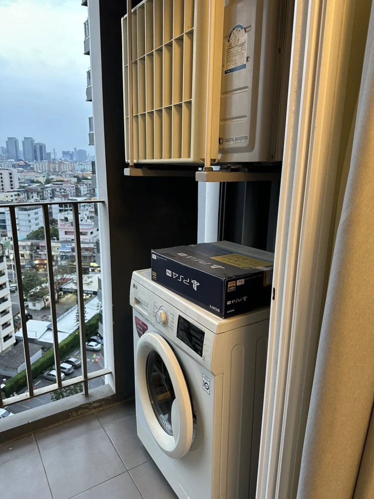 For rent!! Condo Chapter One Eco Ratchada-Huai Khwang, 19th floor, Building H, beautiful room, move in immediately, don't miss it!!