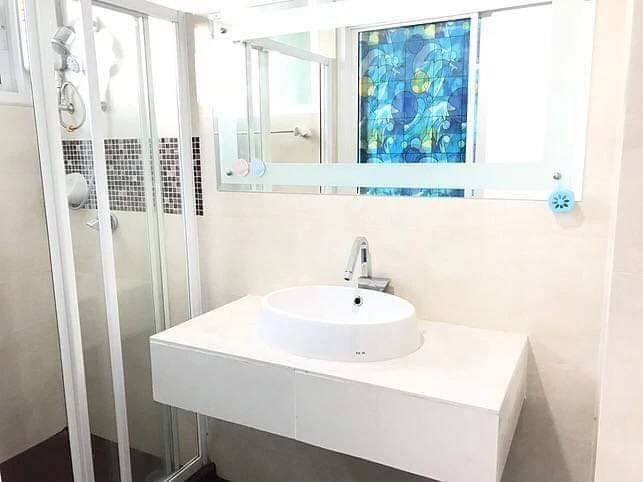 Condo for rent, Bangkok Horizon Ramkhamhaeng, spacious room, 34th floor, good view, good wind, good price, come and reserve today.