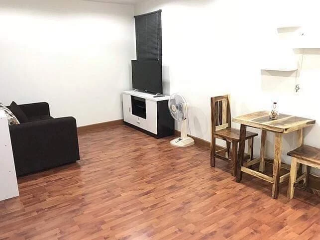 Condo for rent, Bangkok Horizon Ramkhamhaeng, spacious room, 34th floor, good view, good wind, good price, come and reserve today.