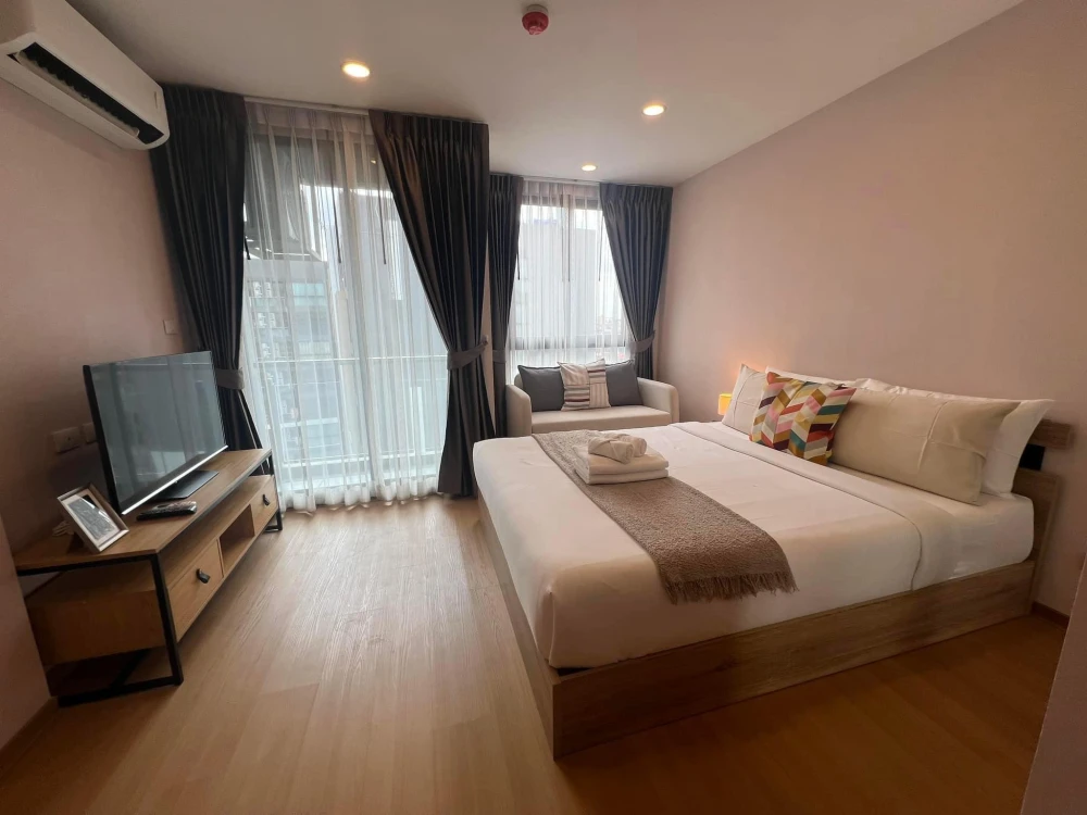 For rent!! Condo Bangkok Horizon Light @Phetkasem 48 Station, 7th floor, beautiful room, fully furnished, ready to move in, don't miss it!!