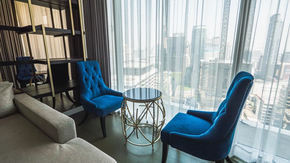 Condo for rent, Magnolias Ratchadamri Boulevard, high floor, beautiful view, nice decoration, very livable, just drag your bags.