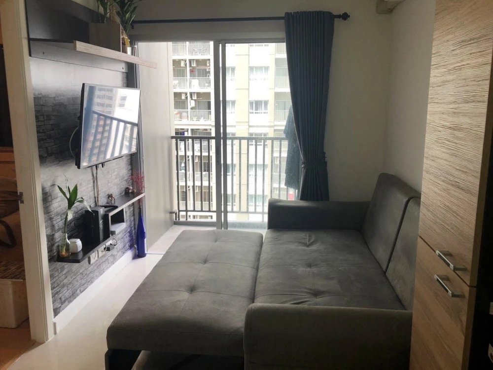 Condo for rent, Manor Sanambinnam, ready to move in, 19th floor, high view, complete in one place, I tell you, don't miss it.