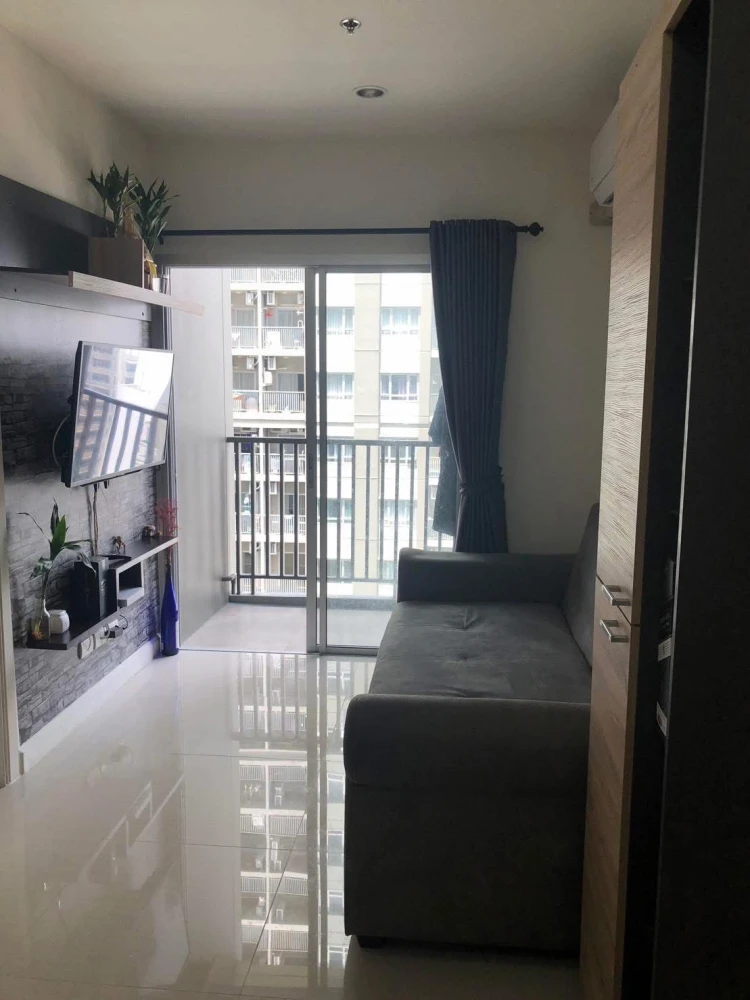 Condo for rent, Manor Sanambinnam, ready to move in, 19th floor, high view, complete in one place, I tell you, don't miss it.