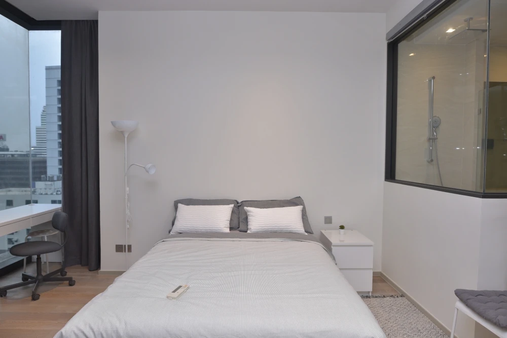 Condo for rent, Ashton Silom, beautiful room, fully furnished, very pleasant, a lot of central, near BTS, book now