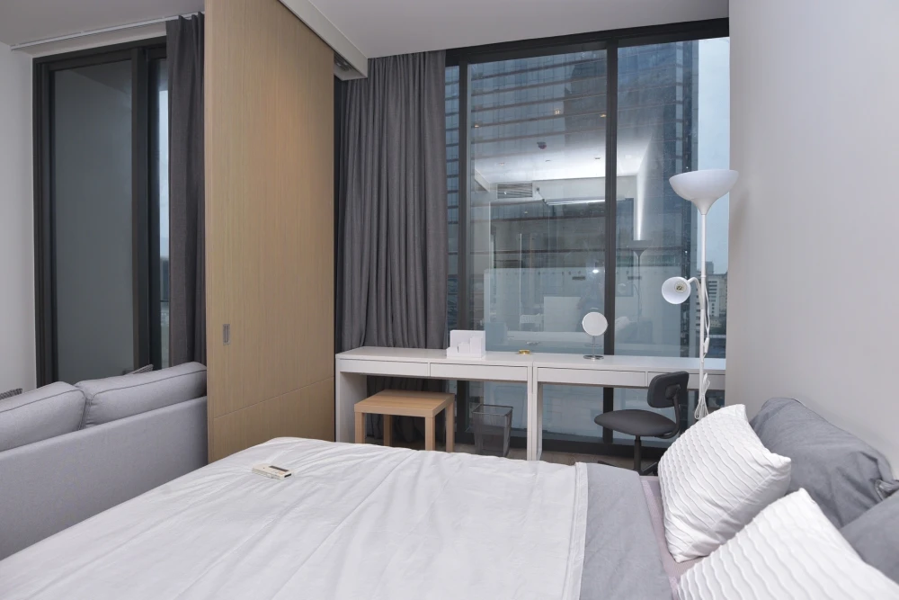 Condo for rent, Ashton Silom, beautiful room, fully furnished, very pleasant, a lot of central, near BTS, book now
