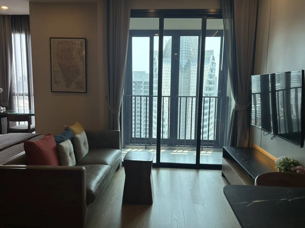 For rent!! Condo Ashton Asoke 26th floor, beautiful room, fully furnished, ready to move in, don't miss it!!