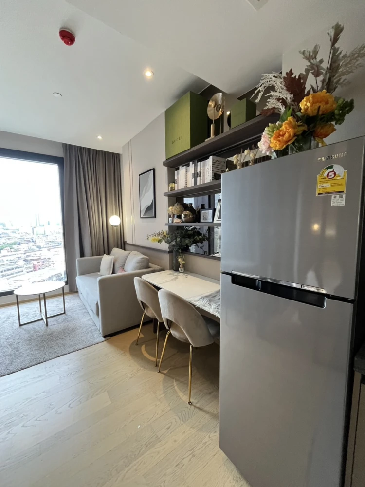 For rent!! Condo Ashton Asoke-Rama 9, 17th floor, Building A, beautiful room, great view, super cute price, book now!!