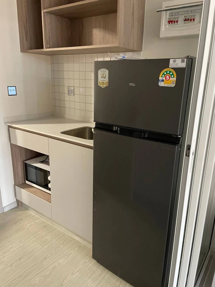 For rent!! Condo Atmoz Chaengwattana, 4th floor, Building B, beautiful room, fully furnished, ready to move in. Don't miss it!!