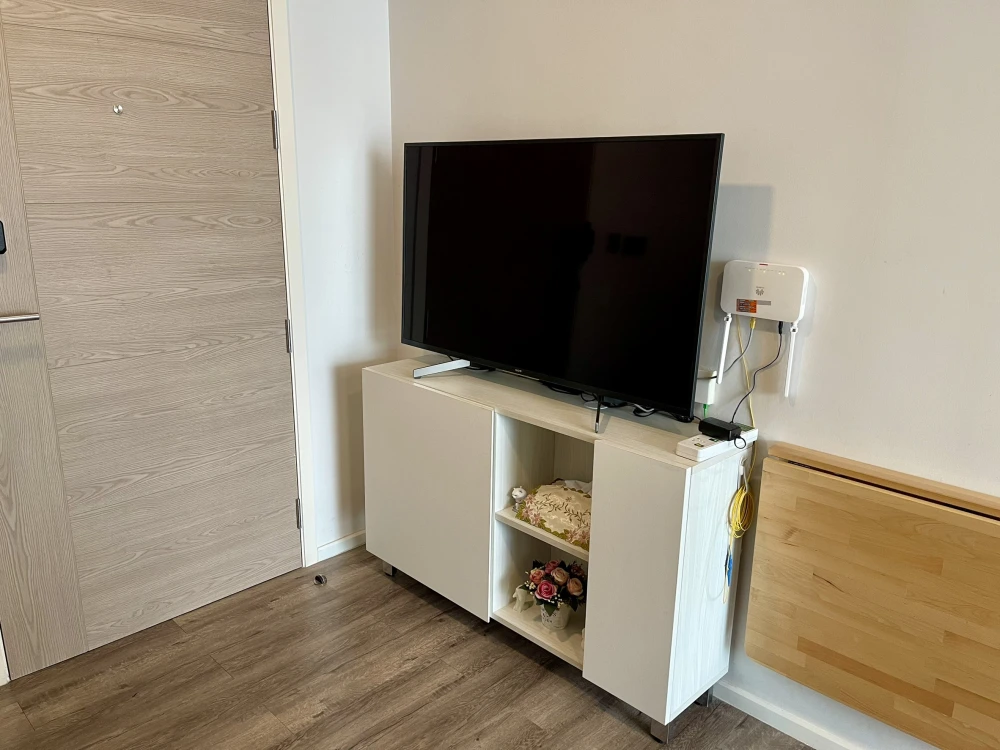 Condo for rent, Atmoz Chaengwattana, clearly separated rooms, comes with amenities, move in now!
