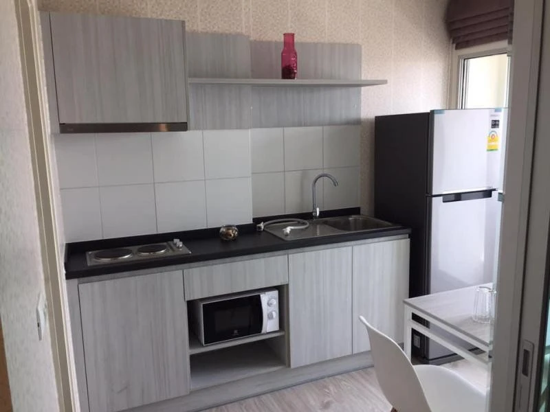 For rent!! Condo Aspire Ngamwongwan, 24rd floor, Building N, beautiful room, comfortable, fully furnished, book now!!