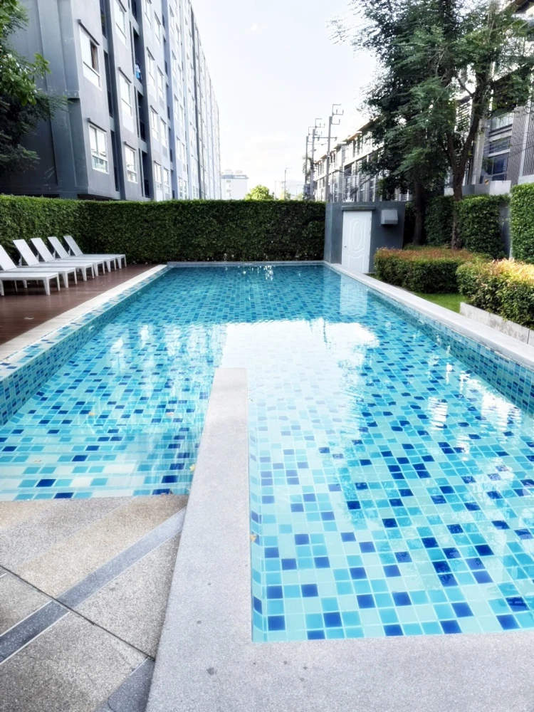 For rent!! Condo Aspire Ladprao 113, 3rd floor, beautiful room, fully furnished, ready to move in. Don't miss it!!