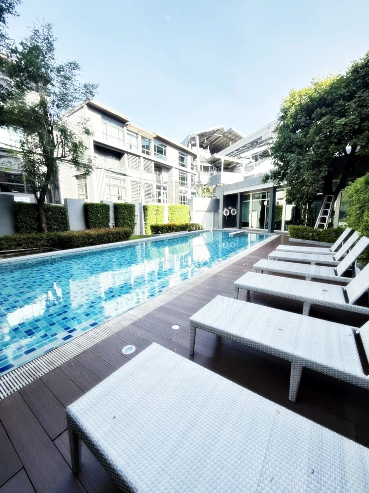 For rent!! Condo Aspire Ladprao 113, 3rd floor, beautiful room, fully furnished, ready to move in. Don't miss it!!