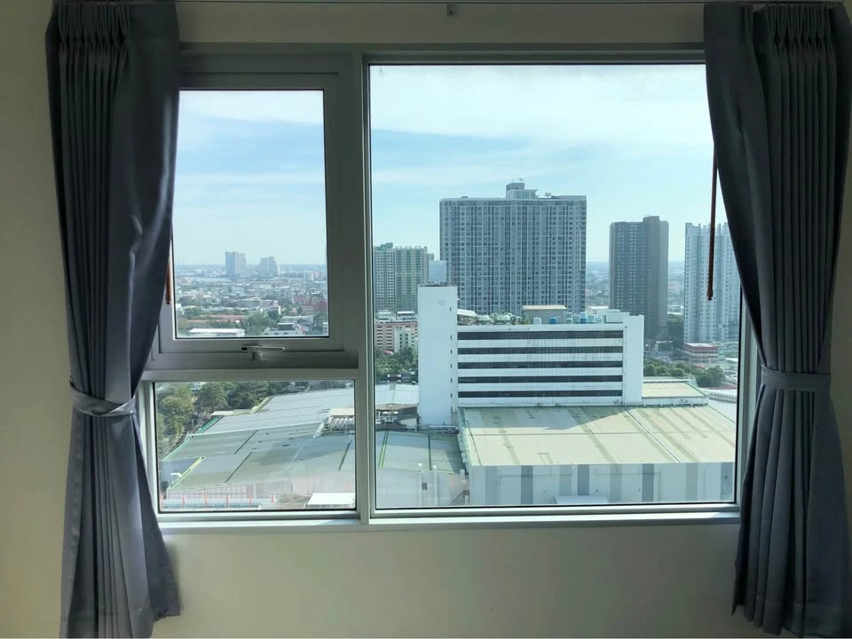 For rent!! Condo Aspire Sathorn-Tha Phra, 24th floor, beautiful view, fully furnished, ready to move in, don't miss it!!