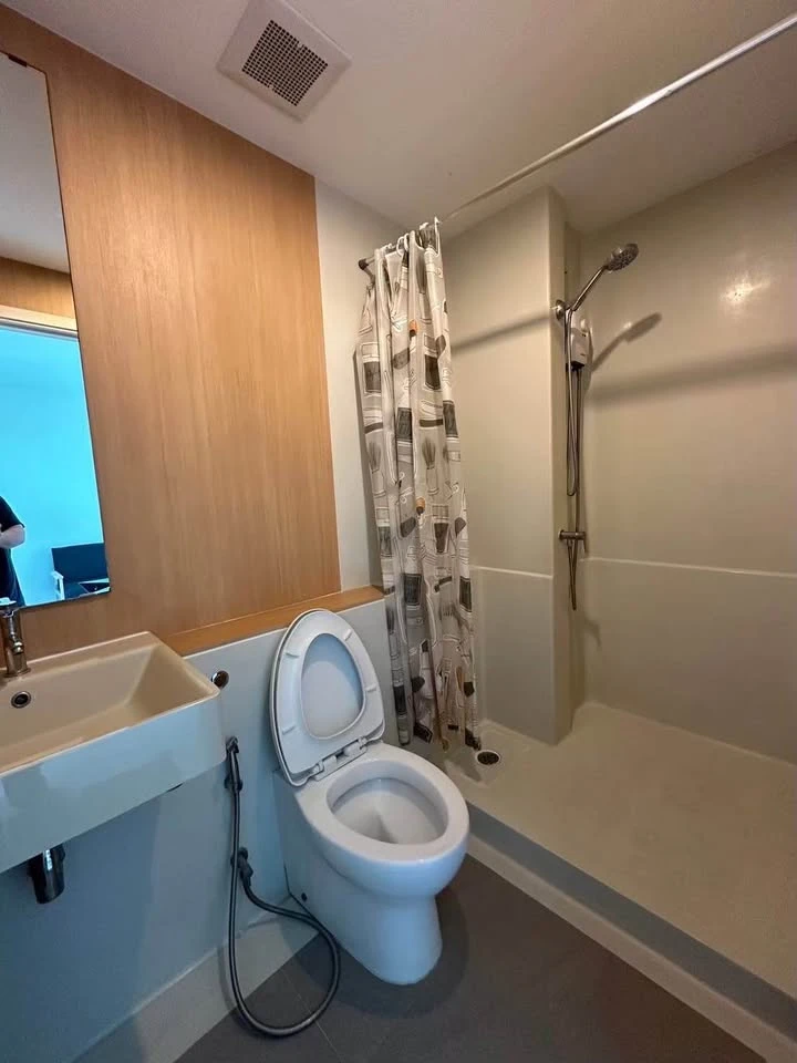 For rent!! Condo Aspire Sathorn-Tha Phra, 24th floor, beautiful view, fully furnished, ready to move in, don't miss it!!