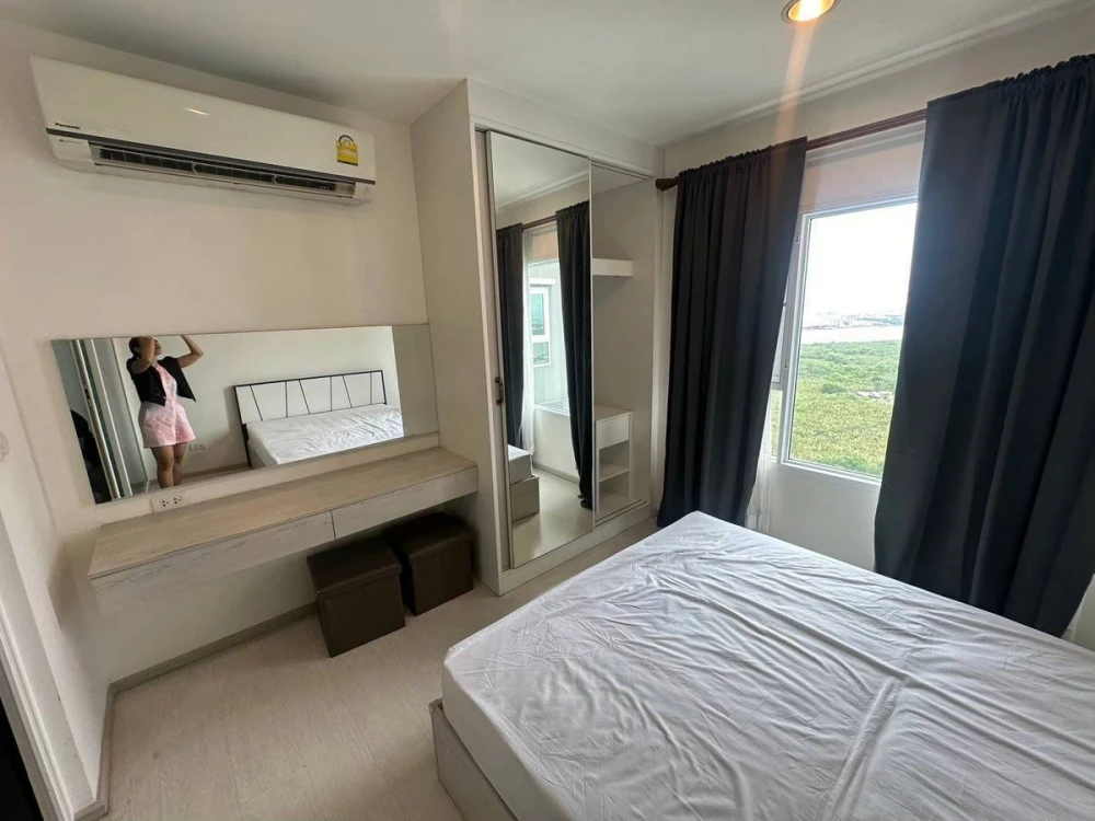 For rent!! Condo Aspire Erawan, 28th floor, Chao Phraya River view, fully furnished, ready to move in, hurry up and reserve now!!