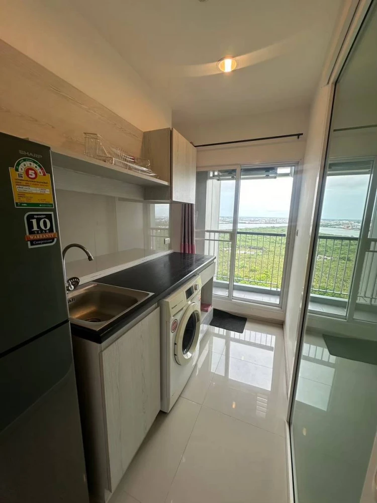 For rent!! Condo Aspire Erawan, 28th floor, Chao Phraya River view, fully furnished, ready to move in, hurry up and reserve now!!