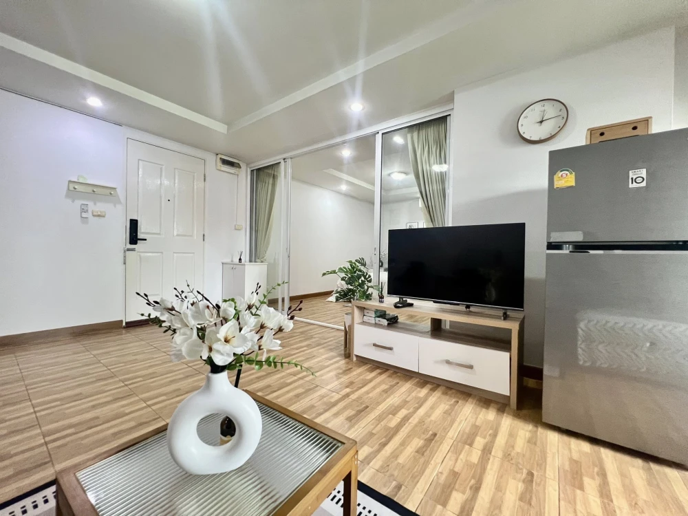 Condo for rent, Happy Condo Ratchada 18, beautiful room, ready to move in.