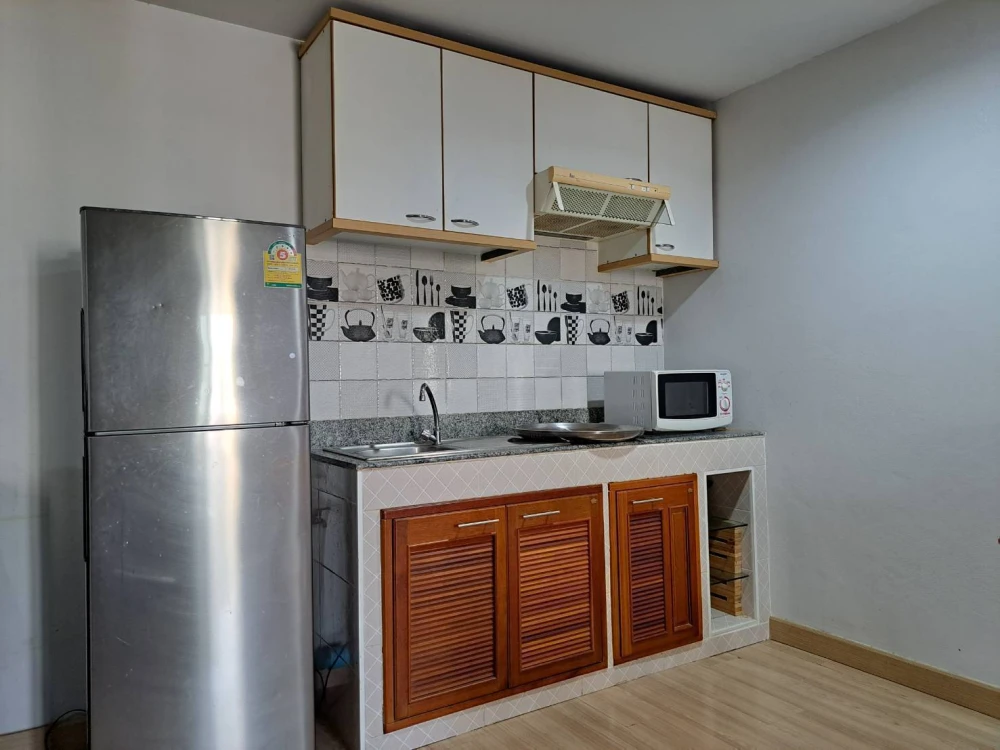 Condo for rent, Happy Park Ploenchit, 2 bedrooms, 1 bathroom, fully furnished, ready to move in, convenient to travel, hurry up