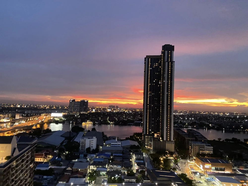 Condo for rent, Supalai City Resort project, Phra Nang Klao-Chao Phraya Station, ready to move in, Chao Phraya River view, book now before you miss ou