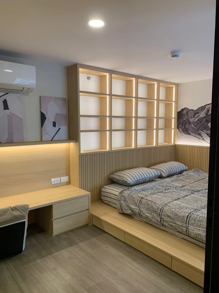 For rent!! Condo So Origin Kaset Interchange, 12A floor, fully furnished, ready to move in, good price, hurry and book now!!