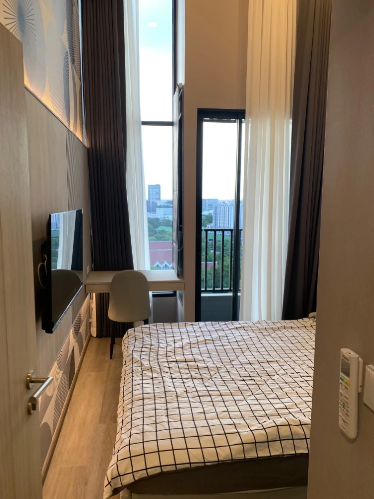 For rent!! Condo So Origin Kaset Interchange, 12A floor, fully furnished, ready to move in, good price, hurry and book now!!