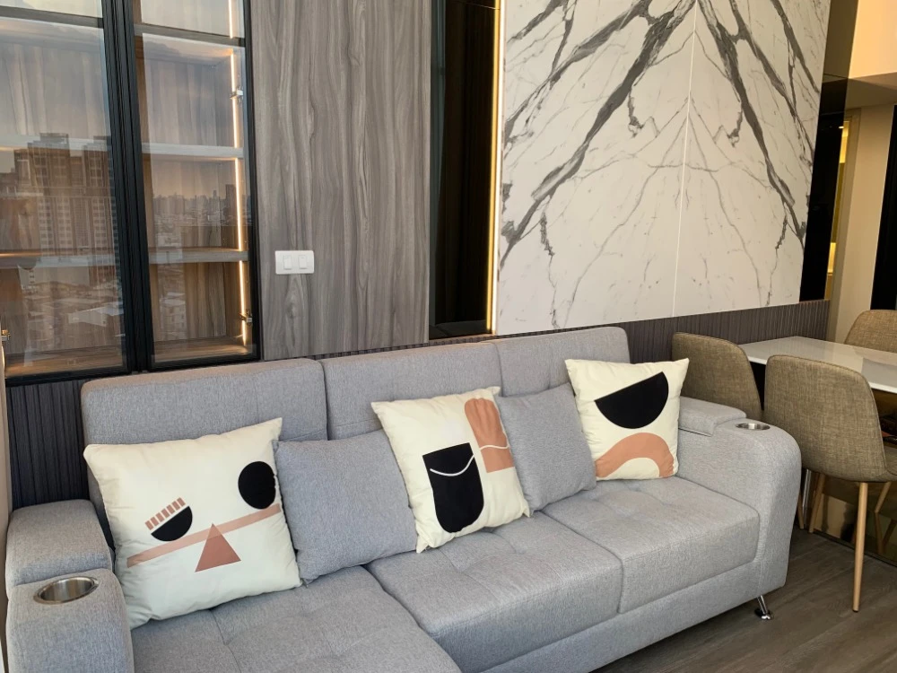 For rent!! Condo So Origin Kaset Interchange, 12A floor, fully furnished, ready to move in, good price, hurry and book now!!