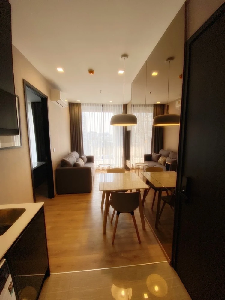 For rent!! Condo Noble Around Ari, 9th floor, beautiful room, convenient transportation, ready to move in, don't miss it!!