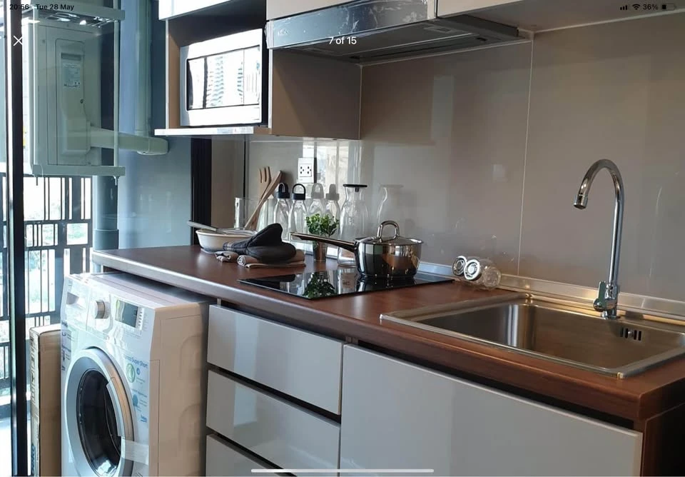 For rent!! Condo Modiz Ratchada 32, beautiful room, good price, ready to move in, hurry up and book now!!