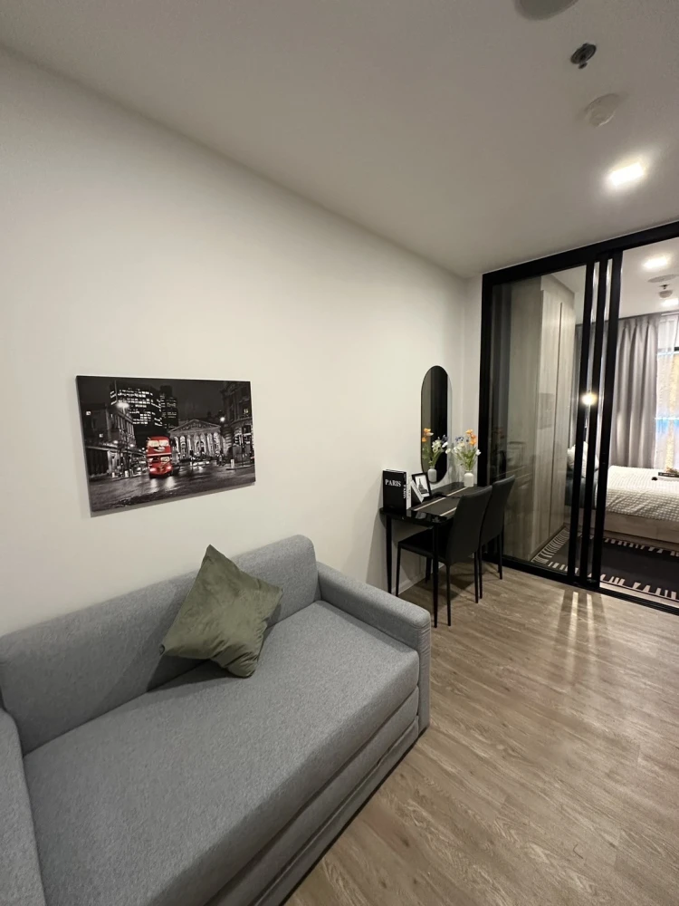 For rent!! Condo Modiz Sukhumvit 50, 9th floor, beautiful room, fully furnished, ready to move in. Reserve now!!