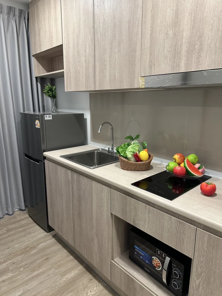 For rent!! Condo Modiz Sukhumvit 50, 9th floor, beautiful room, fully furnished, ready to move in. Reserve now!!