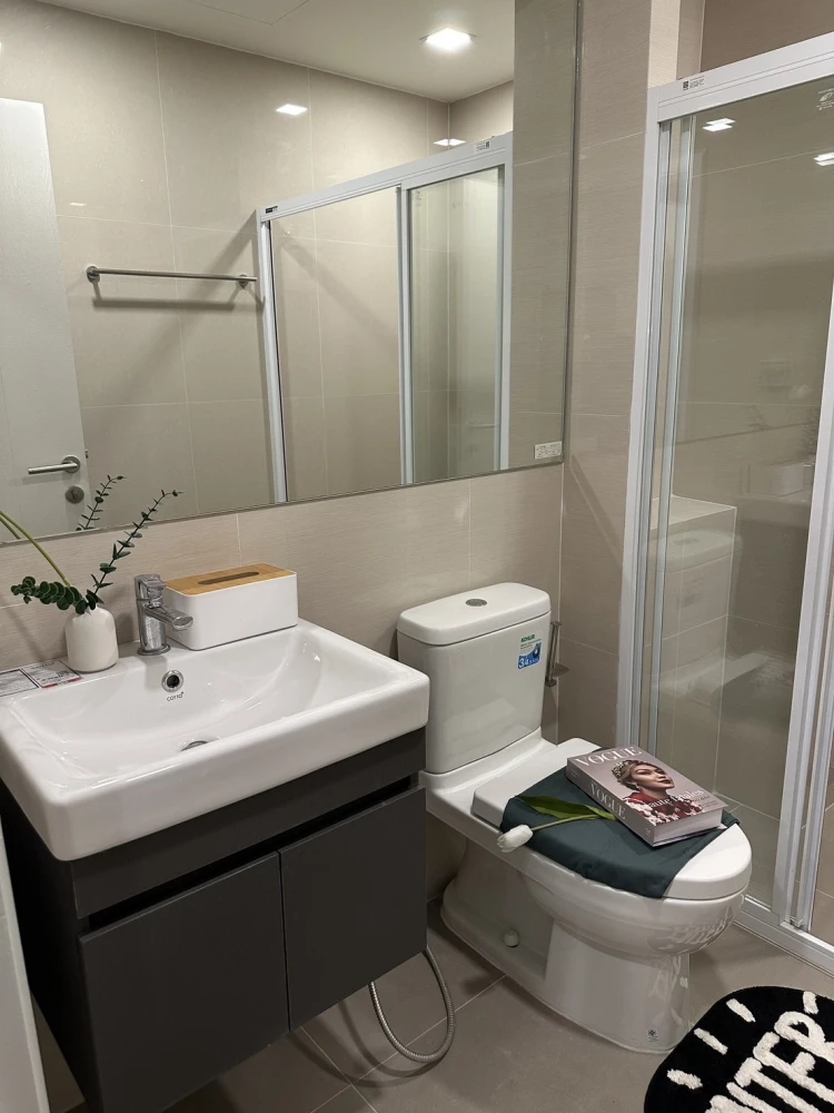 For rent!! Condo Modiz Sukhumvit 50, 9th floor, beautiful room, fully furnished, ready to move in. Reserve now!!