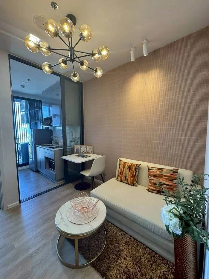 Condo for rent, Modiz Rhyme Ramkhamhaeng. Beautiful room, ready to move in. Book now!!