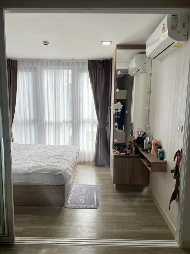 For rent!! Condo Monique Sukhumvit 64, 4th floor, Building A, garden view, fully furnished, ready to move in immediately, don't miss it!!