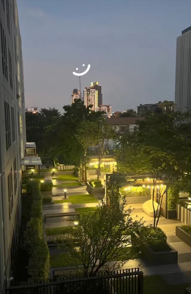 For rent!! Condo Monique Sukhumvit 64, 4th floor, Building A, garden view, fully furnished, ready to move in immediately, don't miss it!!