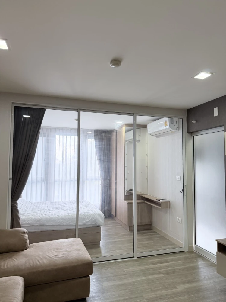 For rent!! Condo Monique Sukhumvit 64, 4th floor, Building A, garden view, fully furnished, ready to move in immediately, don't miss it!!