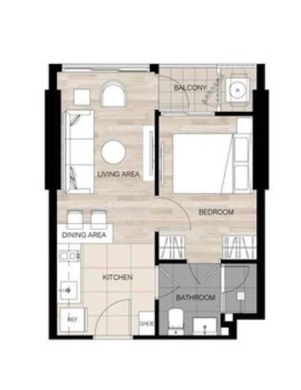 For rent!! Condo Oka House Sukhumvit 36, 17th floor, nice room, good size, don't miss, book now!!