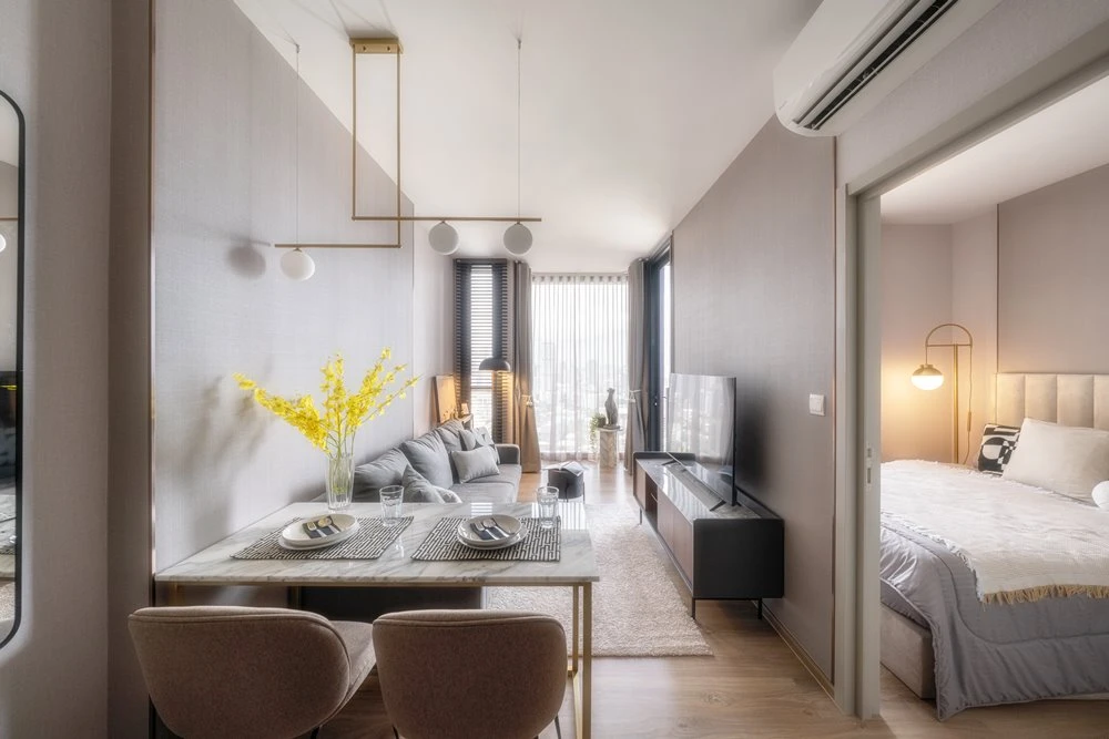 For rent!! Condo Oka House Sukhumvit 36, 30th floor, fully furnished, move in immediately, don't miss it!!