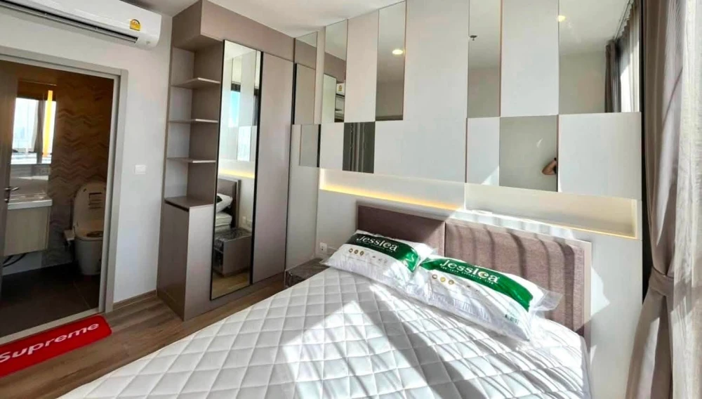 For rent: Condo Oka House Sukhumvit 36, ready to move in, fully furnished, you must not miss it. Don't miss it.