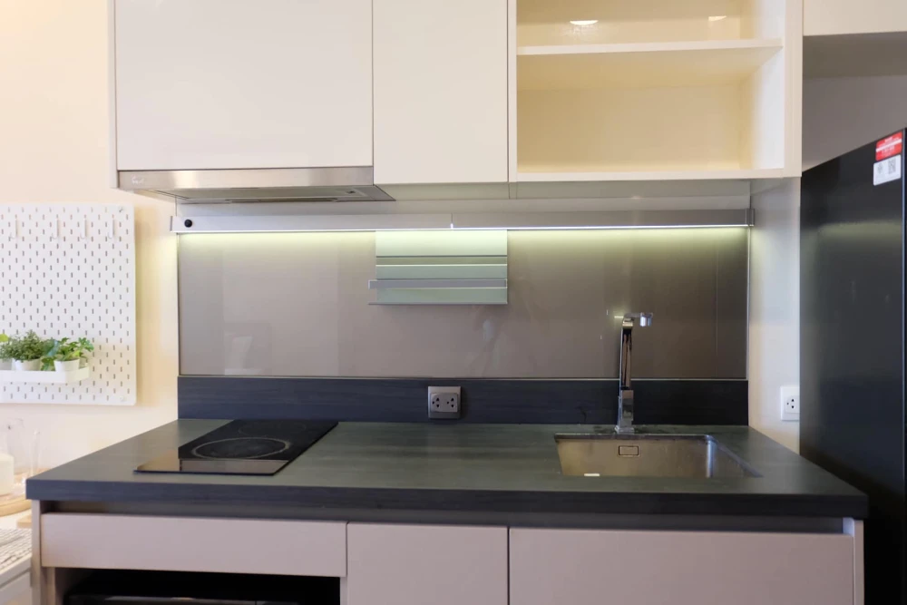 Condo for rent, Oka House Sukhumvit 36, city view room, nice decoration The atmosphere is super warm, don't miss it.