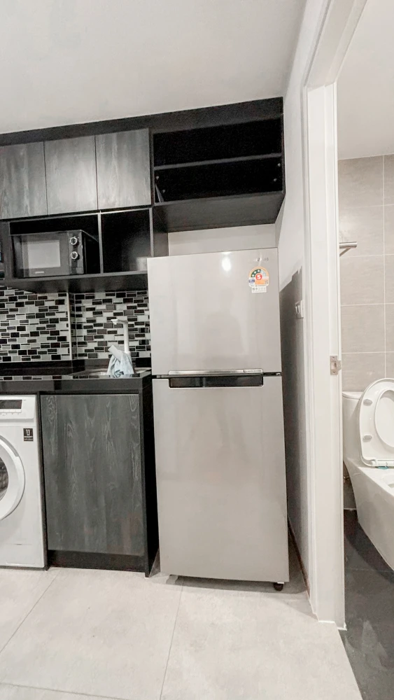 Condo for rent, Cybic Rama 9 - Ramkhamhaeng 24, well-separated rooms, reasonable price, complete here, must hurry to reserve.