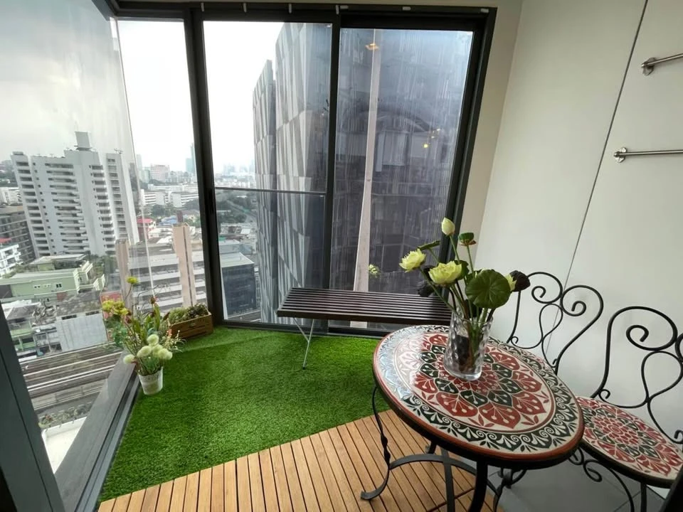 For rent!! Condo Siamese Ratchakru, 2 bedrooms, fully furnished, ready to move in, don't miss it!!