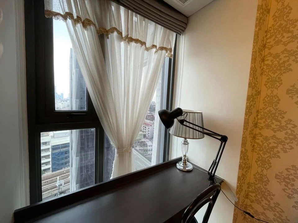 For rent!! Condo Siamese Ratchakru, 2 bedrooms, fully furnished, ready to move in, don't miss it!!