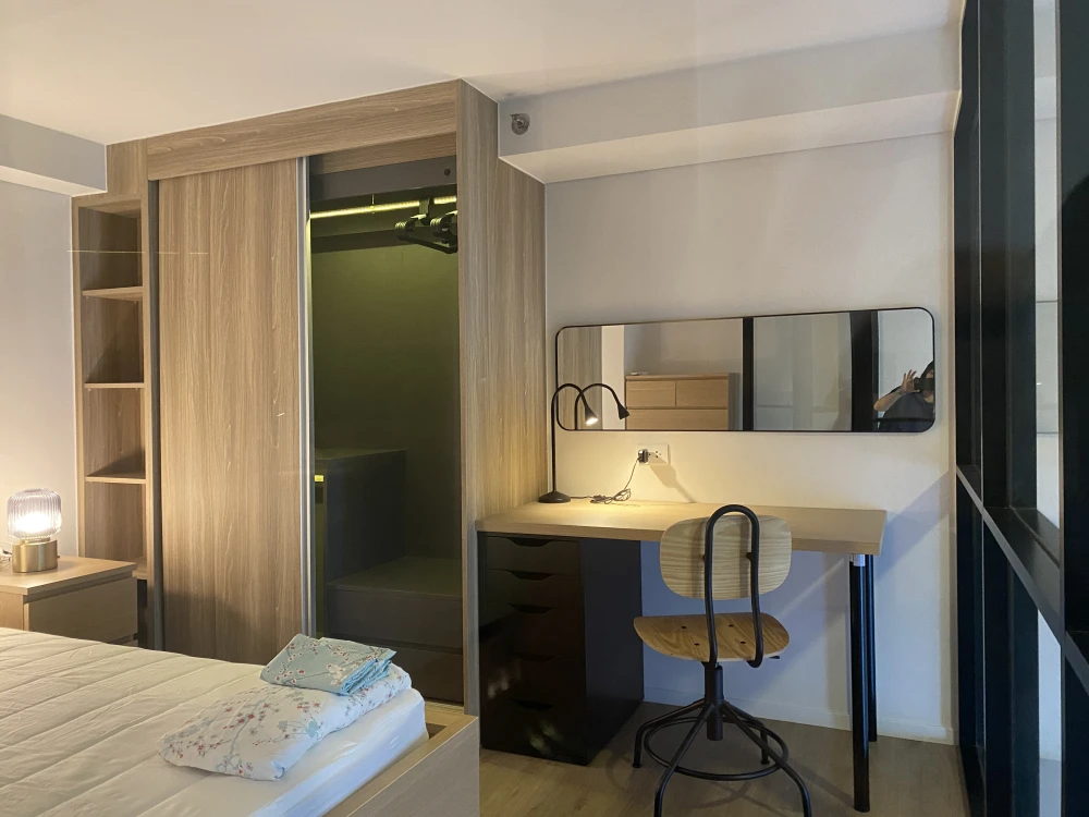Condo for rent at Siamese Sukhumvit 87, 9th floor. Beautiful room, very livable, great price. Don't miss it!!