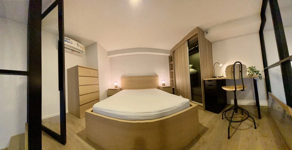 Condo for rent at Siamese Sukhumvit 87, 9th floor. Beautiful room, very livable, great price. Don't miss it!!