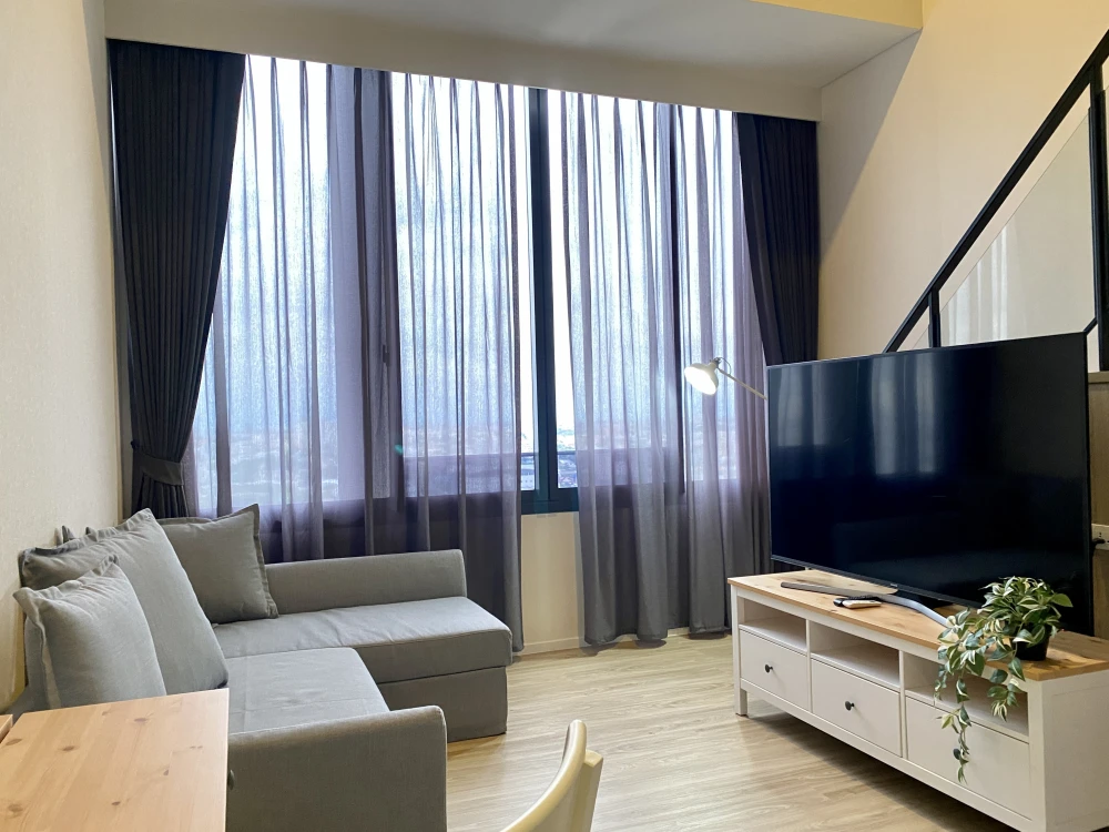 Condo for rent at Siamese Sukhumvit 87, 9th floor. Beautiful room, very livable, great price. Don't miss it!!