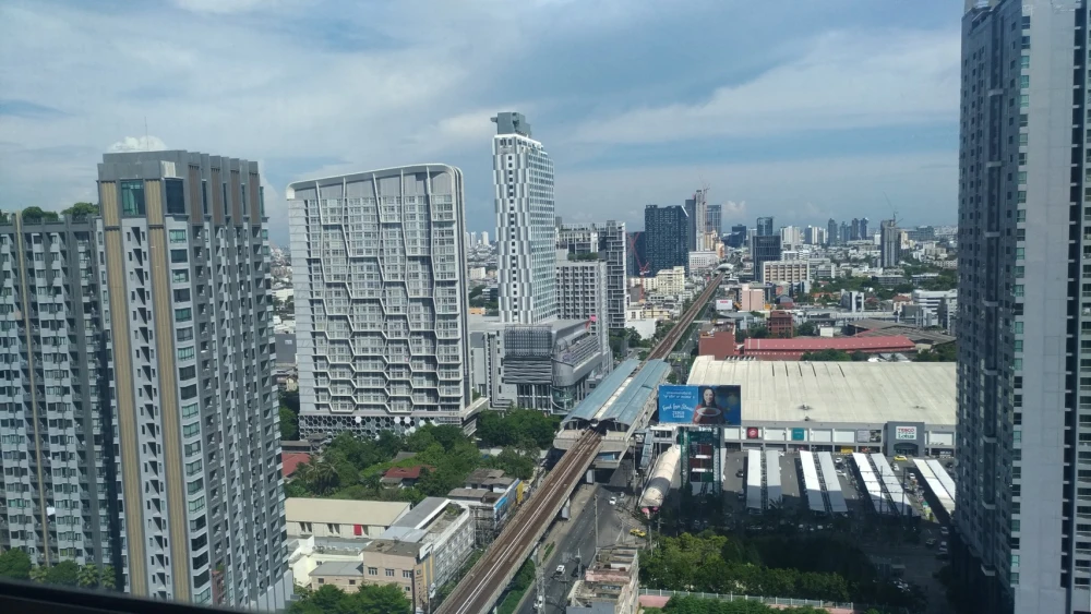 Condo for Diamond Sukhumvit, near BTS On Nut, high floor, beautiful room, nice to live in, reserve now!!