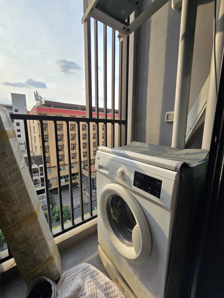 For rent!! Condo Knightsbridge Collage Ramkhamhaeng 5th floor Fully furnished, ready to move in, don't miss it!!